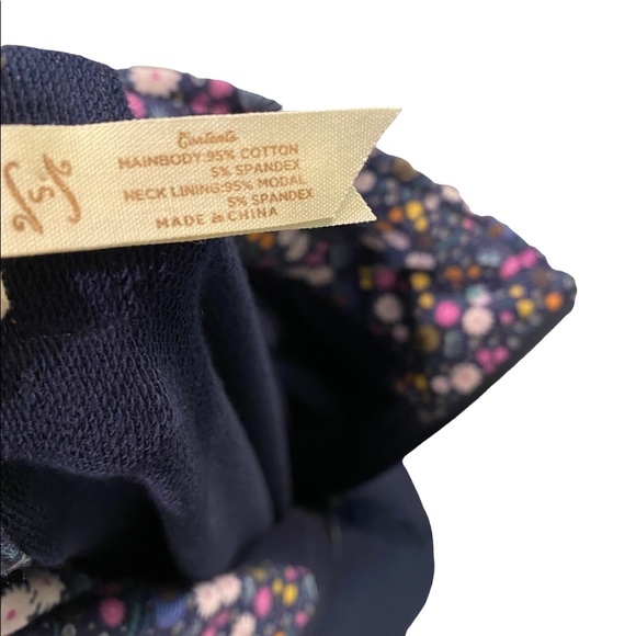 Matilda Jane Navy Million Little Things Button Zip Jacket - Picture 7 of 7